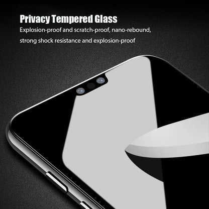 Privacy Tempered Glass Screen Protector for iPhone 11, 12, 13, 14, 15, 16, and Pro Max Models