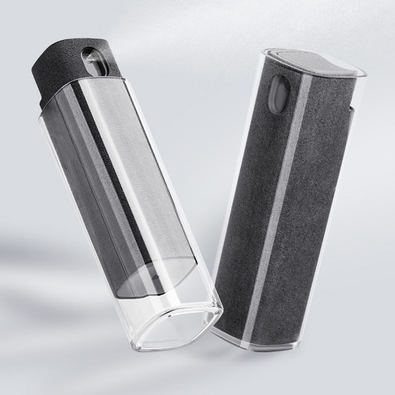 Integrated Mobile Phone and Computer Screen Cleaner Set with Storage Solution