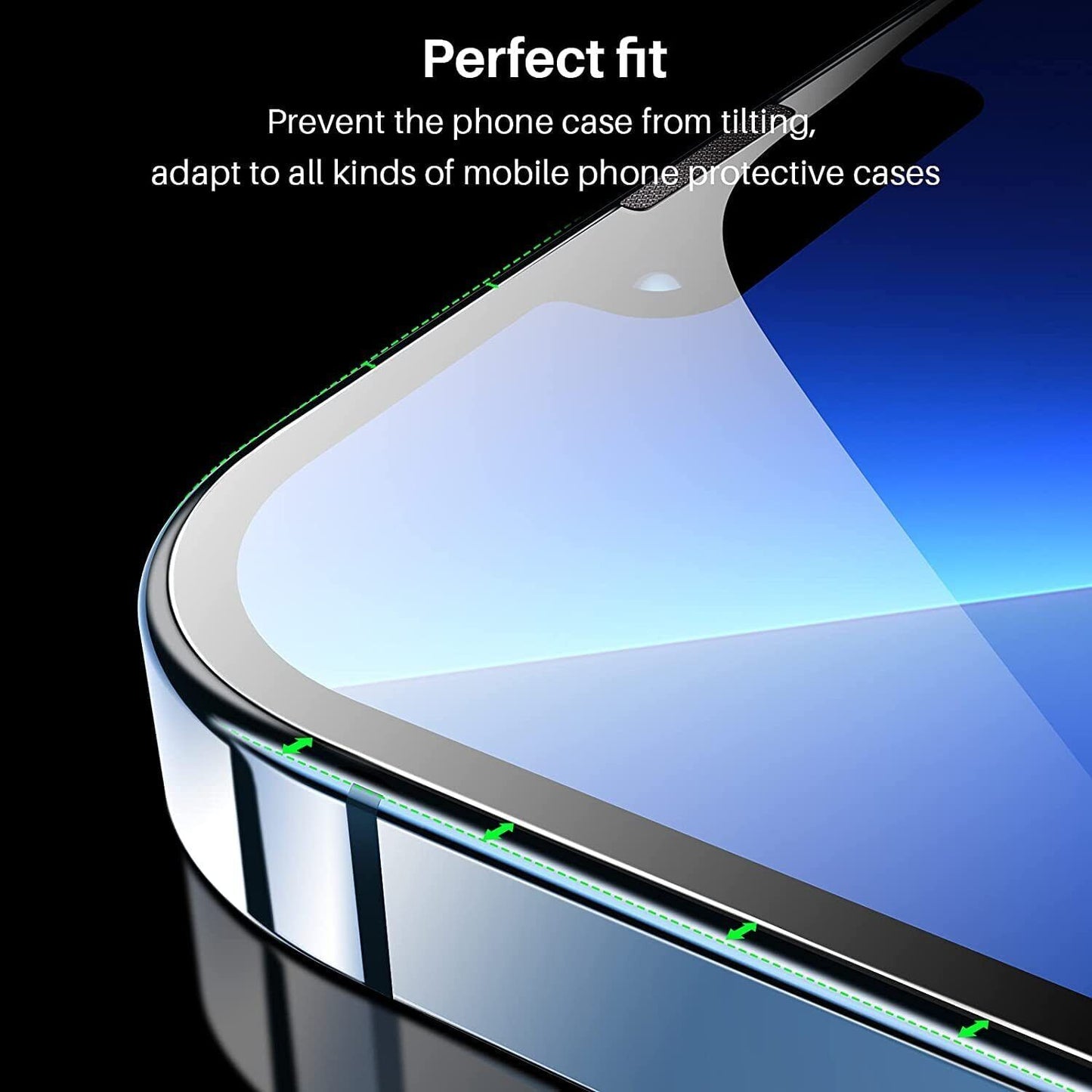 Tempered Glass Screen Protector 3-Pack for iPhone 11, 12, 13, 14, 15, 16 Pro Max, XR, and X