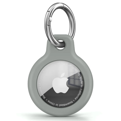 TPU Protective Cover for Apple AirTag with Keychain - Anti-Scratch Sleeve and Holder Accessories