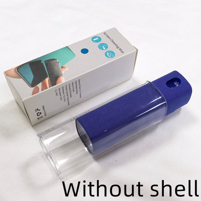 Integrated Mobile Phone and Computer Screen Cleaner Set with Storage Solution