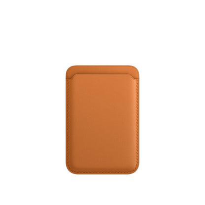 MagSafe Magnetic Luxury Leather Card Holder Wallet Case for iPhone 14 Pro Max, 13, and 12 - Premium Phone Bag with Magnetic Adhesion