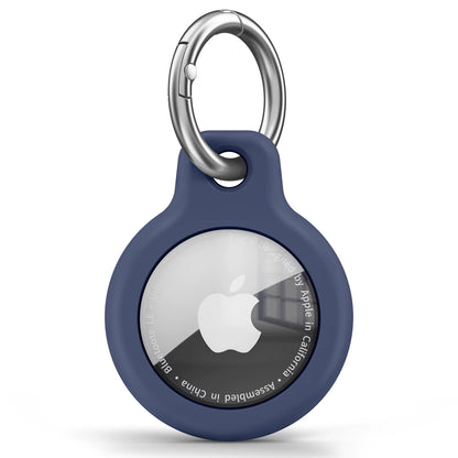 TPU Protective Cover for Apple AirTag with Keychain - Anti-Scratch Sleeve and Holder Accessories