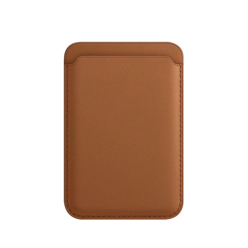 MagSafe Magnetic Luxury Leather Card Holder Wallet Case for iPhone 14 Pro Max, 13, and 12 - Premium Phone Bag with Magnetic Adhesion