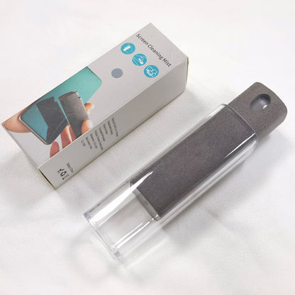 Integrated Mobile Phone and Computer Screen Cleaner Set with Storage Solution