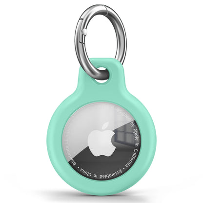 TPU Protective Cover for Apple AirTag with Keychain - Anti-Scratch Sleeve and Holder Accessories
