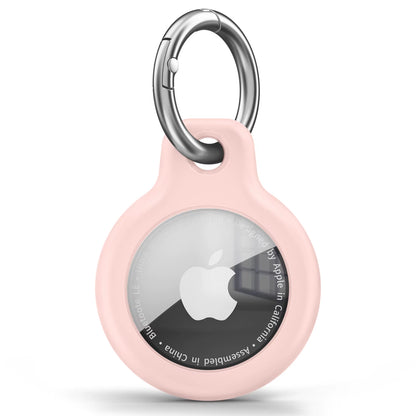 TPU Protective Cover for Apple AirTag with Keychain - Anti-Scratch Sleeve and Holder Accessories