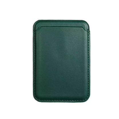MagSafe Magnetic Luxury Leather Card Holder Wallet Case for iPhone 14 Pro Max, 13, and 12 - Premium Phone Bag with Magnetic Adhesion